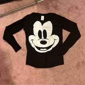 Black Sweater with Cartoon Face Design